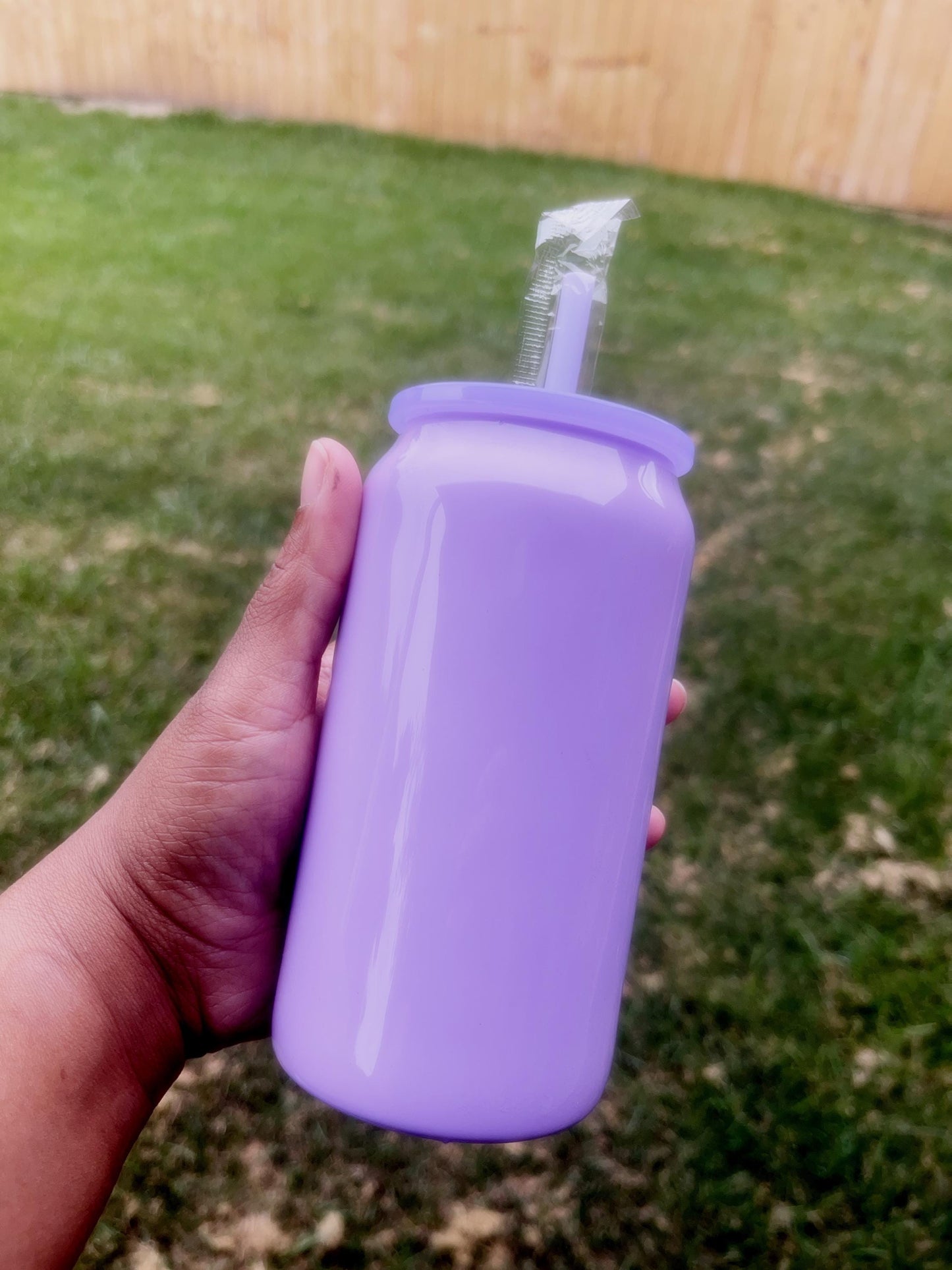 Kpop Napalm Era Tumbler | 16 oz Stainless Steel Can Cup with Straw