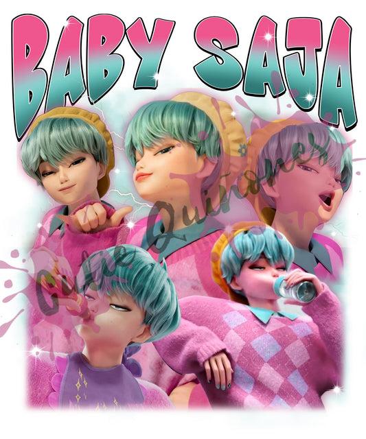 Baby Saja PNG | Kpop Demon Hunters Digital Download | Cute Saja Boys Fan Art for Cricut, T-Shirts & Tumblers