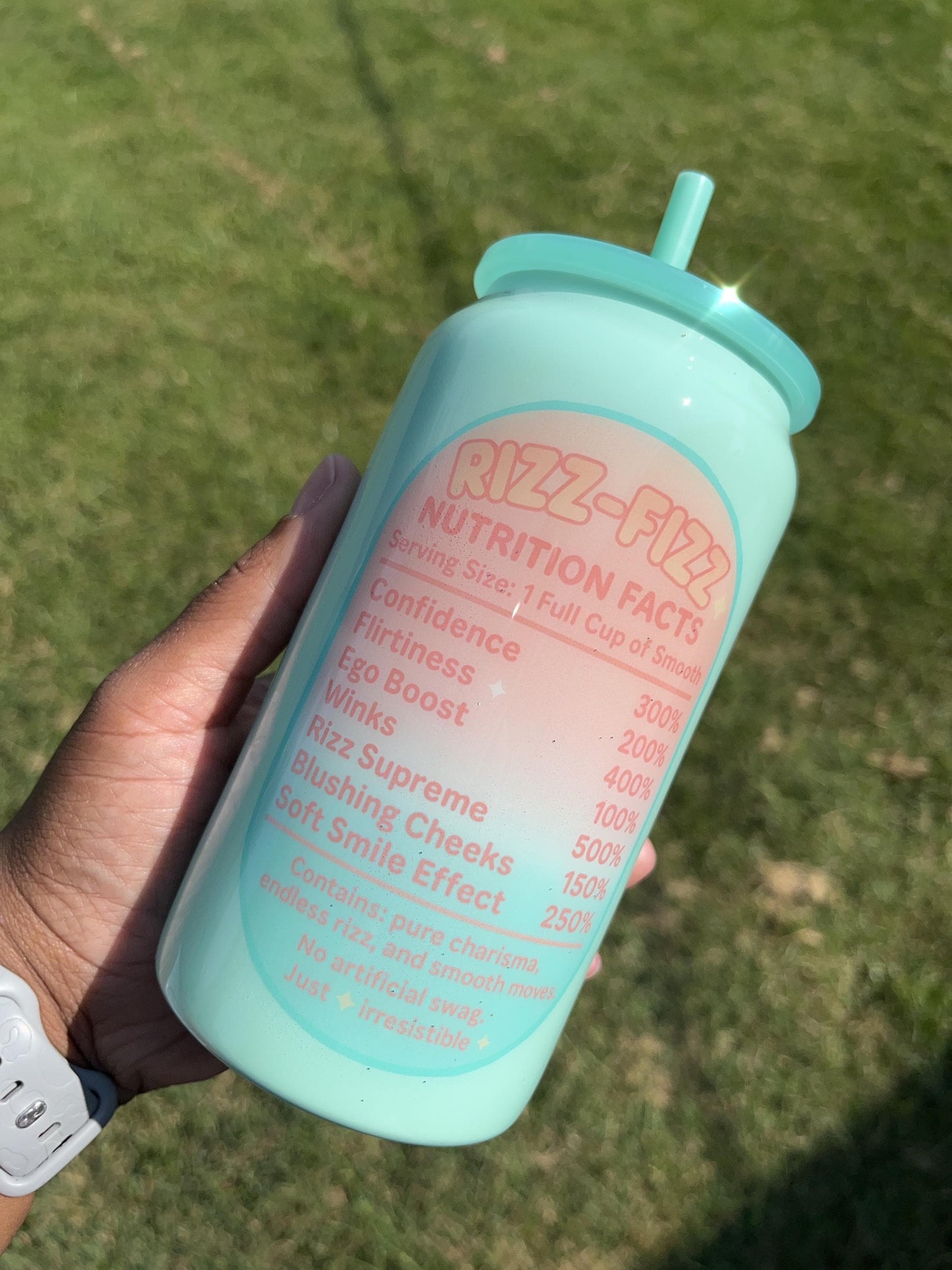 Handmade K-Pop Soda Pop Tumbler: 16oz Stainless Steel Can Cup