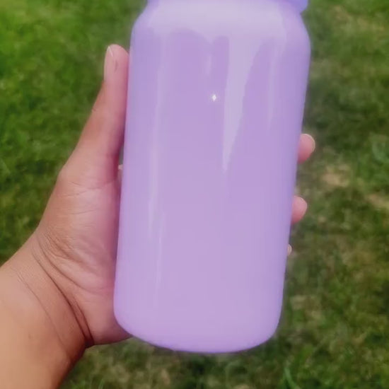 Kpop Napalm Era Tumbler | 16 oz Stainless Steel Can Cup with Straw