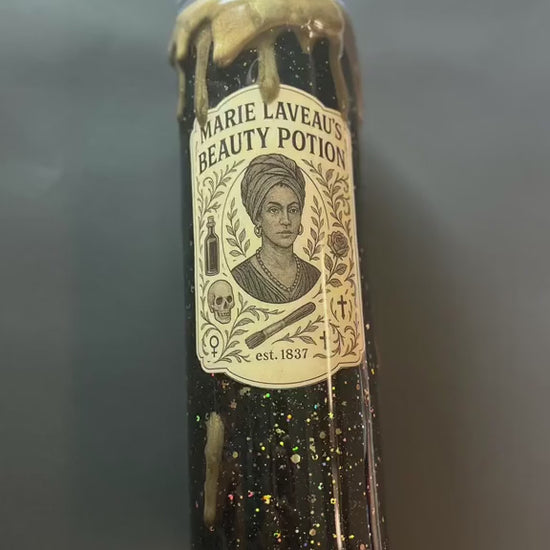 Marie Laveau’s Beauty Potion – Vintage Printable Label (DIGITAL DOWNLOAD)