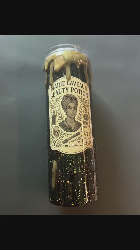 Marie Laveau’s Beauty Potion – Vintage Printable Label (DIGITAL DOWNLOAD)
